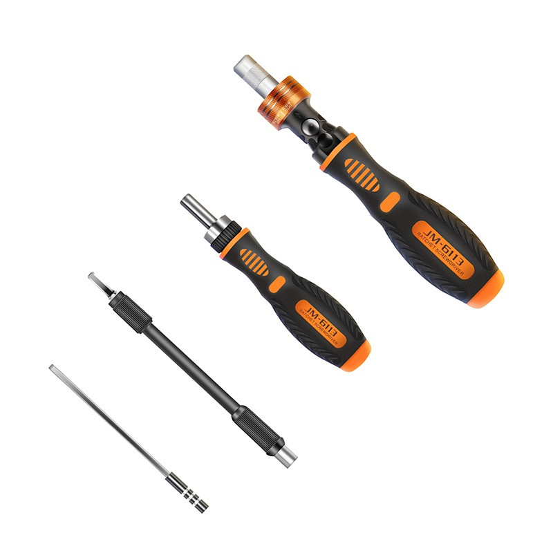 Набор универсальный из отвертки-трещотки с битами JM-6113, 73 предмета в кейсе.. Купить, цены, отзывы, доставка.