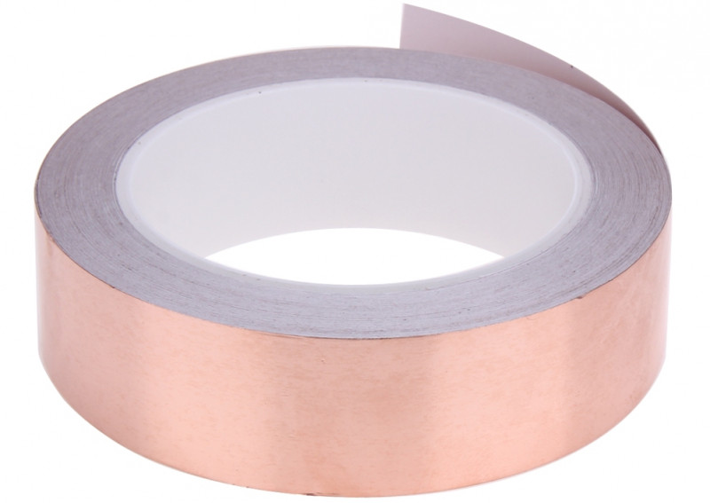 (20мм, 30м) Скотч медный фольгированный. Купить, цены, отзывы, доставка.