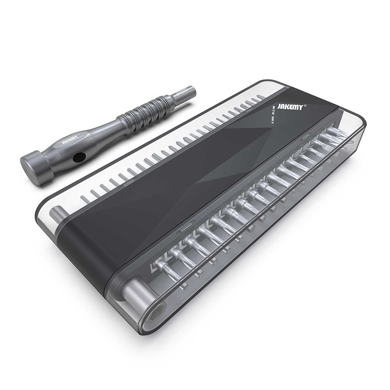 Набор магнитный из отвертки с битами Jakemy JM-8174, 45 предметов в кейсе.. Купить, цены, отзывы, доставка.