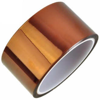 70мм, 33м - Температуроустойчивый скотч Kapton, полиамидная лента-скотч на клейкой основе. Купить, цены, отзывы, доставка.