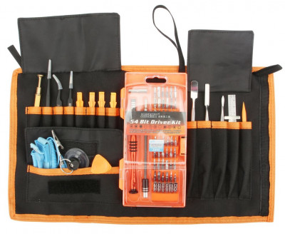 Набор инструментов для ремонта электроники в чехле-пенале Jakemy JM-P01, 74 предмета.. Купить, цены, отзывы, доставка.