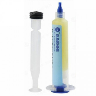 Флюс-гель Sunshine RMA-229-TPF(UV) [10 мл] для бессвинцовой пайки SMD, BGA - аналог Amtech-559. Купить, цены, отзывы, доставка.