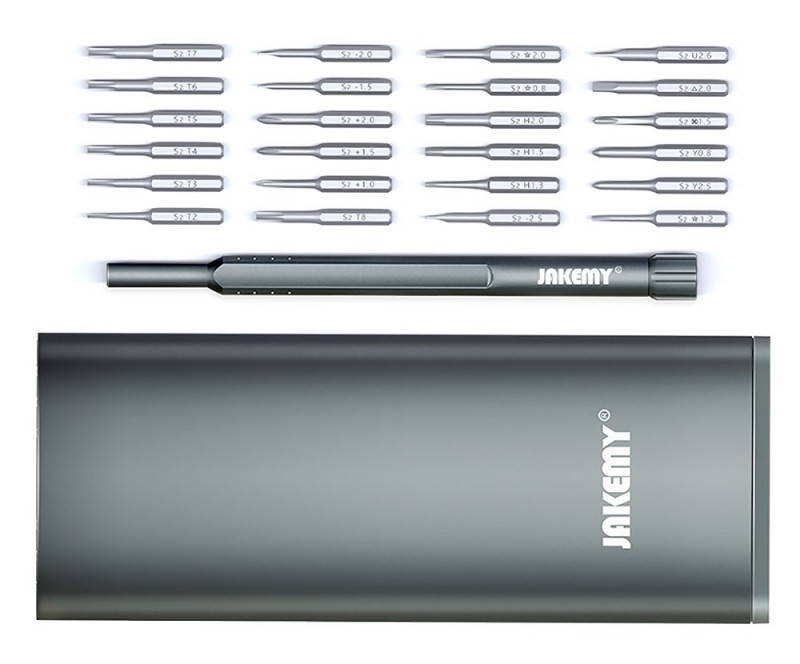 Набор бит с держателем Jakemy JM-8168, 25 предметов.. Купить, цены, отзывы, доставка.