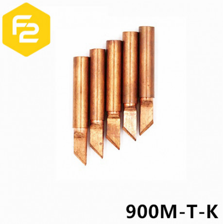 Жало медное 900M-T-K клинообразное "широкий нож", для паяльника Lukey, Hakko, Baku, EXtools, Aoyue, Kada. Купить, цены, отзывы, доставка.