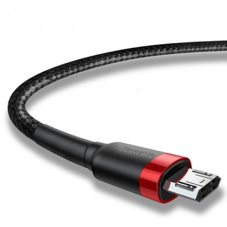 Кабель Baseus Kevlar MicroUSB - USB 1м, 2A. Купить, цены, отзывы, доставка.