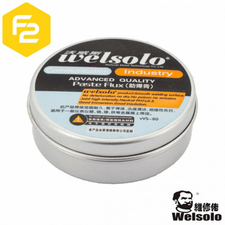 Флюс-паста WLS-80 Welsolo [60г] для селективной пайки печатных плат. Купить, цены, отзывы, доставка.