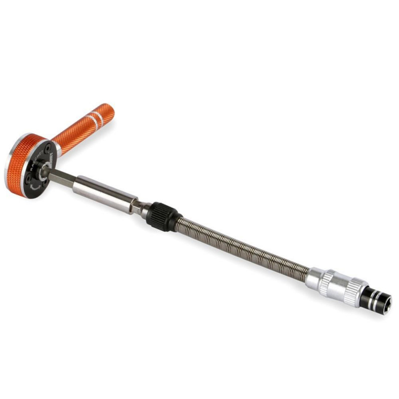 Отвертка-трещотка с набором бит и гибким удлинителем, JM-6119. Купить, цены, отзывы, доставка.