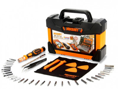 Набор инструментов для ремонта электроники многофункциональный JM-8152, 43 предмета в кейсе-чемодане.. Купить, цены, отзывы, доставка.