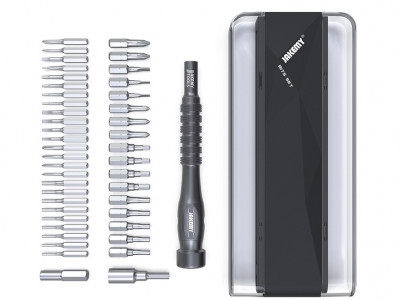 Набор магнитный из отвертки с битами Jakemy JM-8174, 45 предметов в кейсе.. Купить, цены, отзывы, доставка.