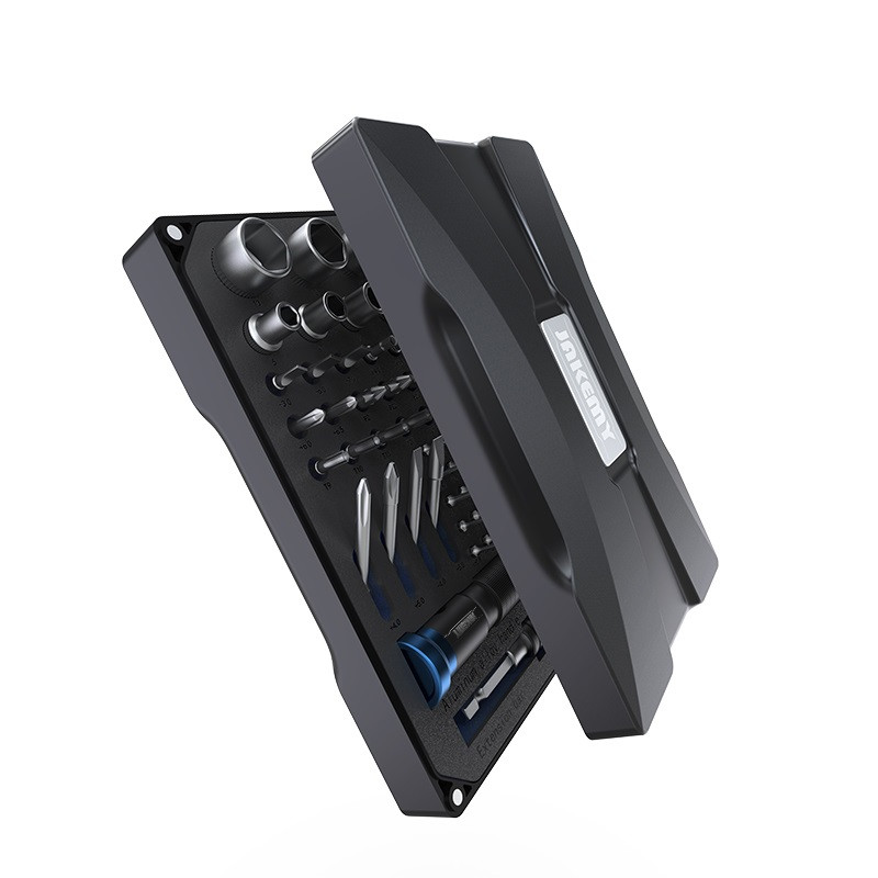 Набор отвертки с битами и накидными головками магнитный JM-6125, 58 предметов в кейсе.. Купить, цены, отзывы, доставка.