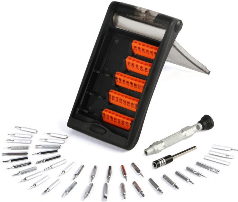 Набор сменных бит с держателем и удлинителем 38 в 1, Jakemy JM-8151. Купить, цены, отзывы, доставка.